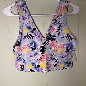 Free People Movement Never Better Floral Crop Tank